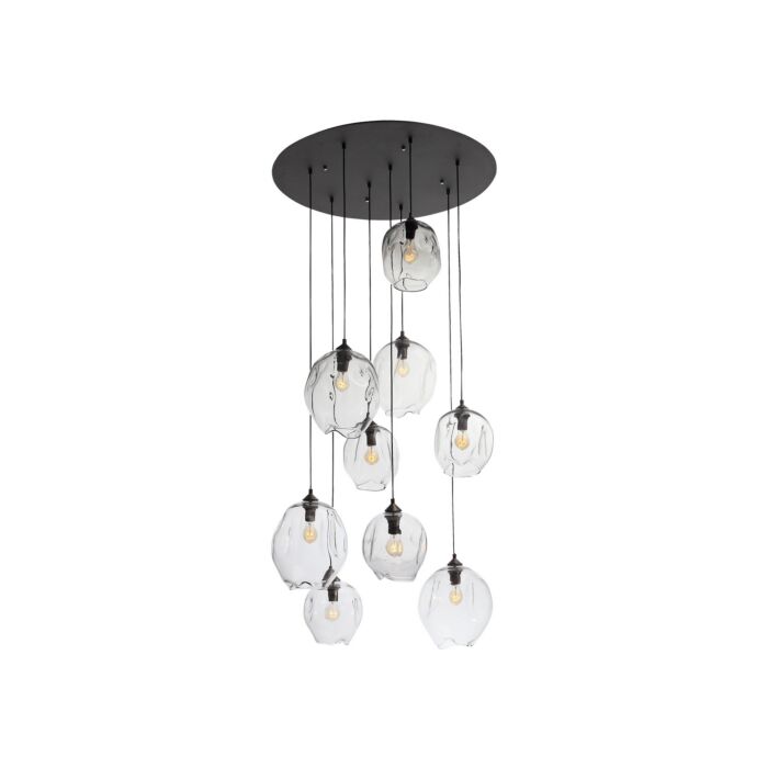 Sonoma Ave. 9-Light Pendant in Dark Bronze