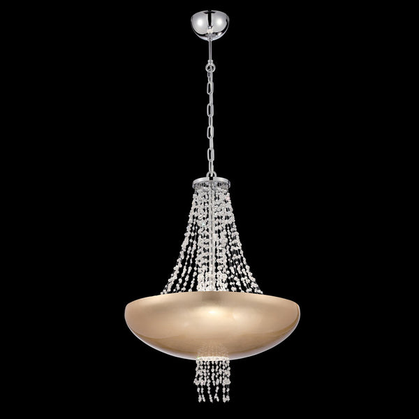 Lopez Gold Foil Eight-Light Pendant