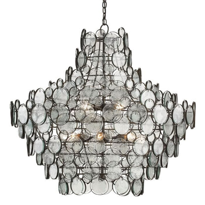 Galahad 12-Light 12 Light Chandelier in Bronze