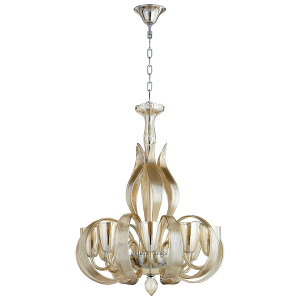 Eight-Light Chandelier