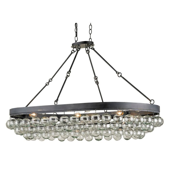 Balthazar 6-Light Chandelier in French Black