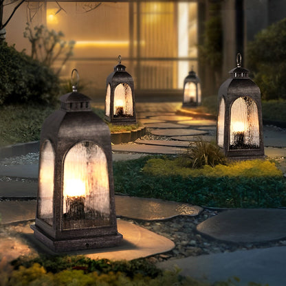 Waterproof Metal Portable Retro European-style Outdoor Floor Lamp Lawn Lights