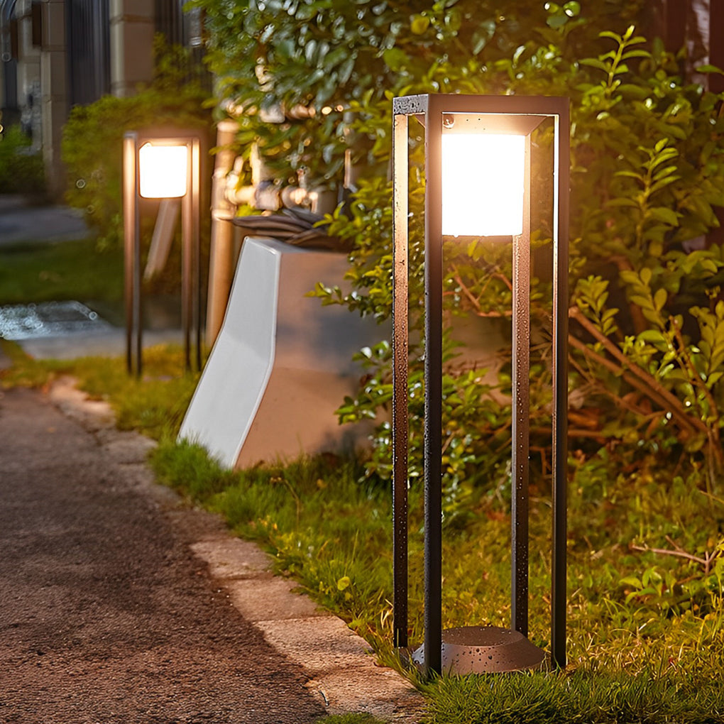 Waterproof 3 Step Dimming LED Outdoor Solar Path Lights