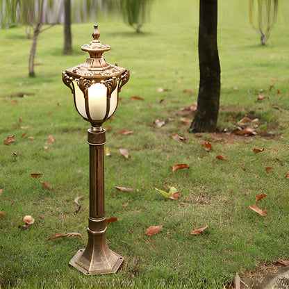 Outdoor Waterproof LED European-style Short Pole Lamp Post Pathway Lights