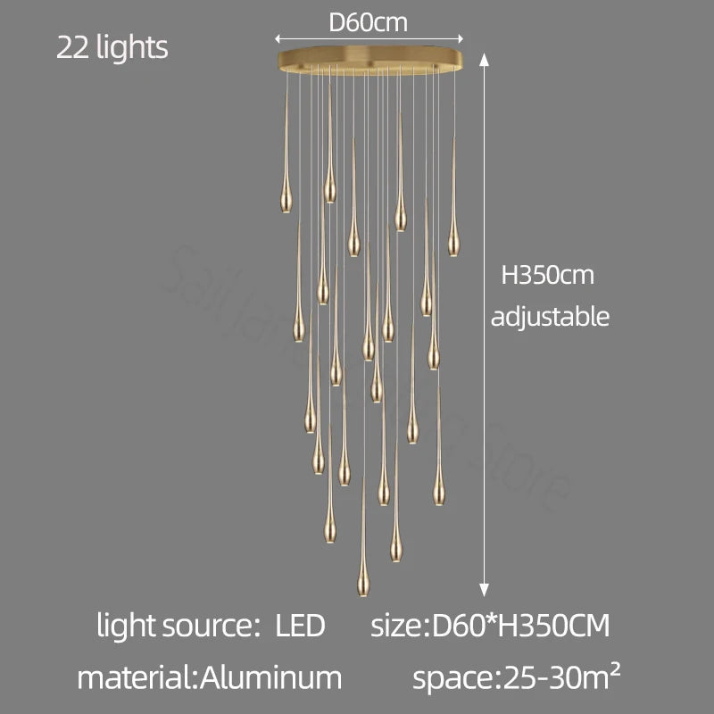 Ariano Multi Pendant Light Fixture