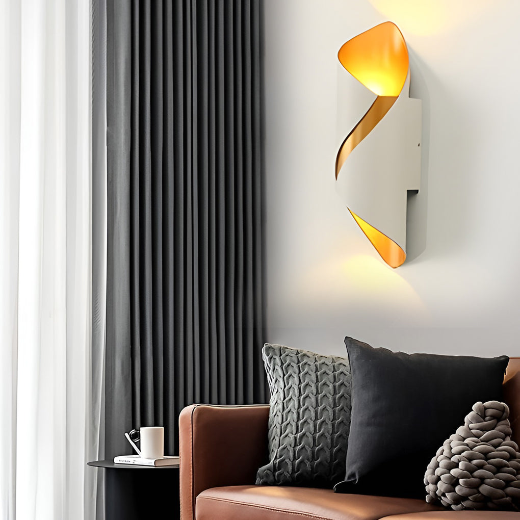 Outdoor LED Up and Down Light Waterproof Modern Wall Sconce Lighting