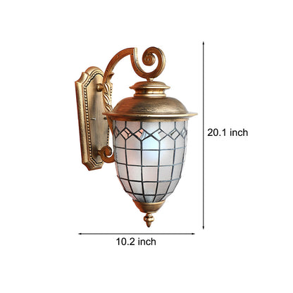 Waterproof Minimalist Elegant Vintage European Style Outdoor Wall Lights