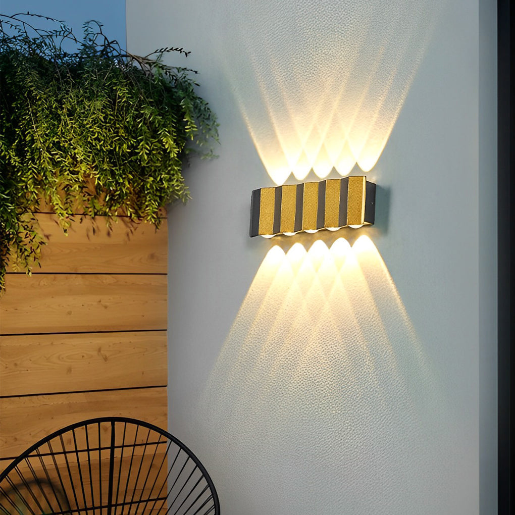 Creative LED Up and Down Light Waterproof Modern Wall Washer Lights