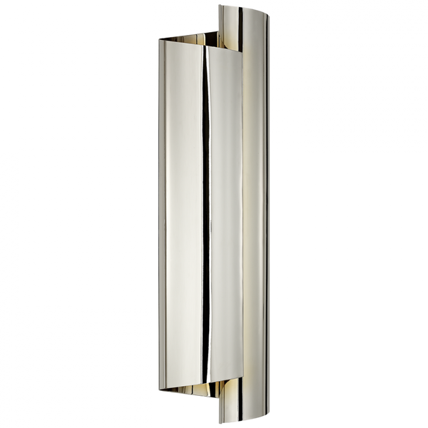 Wrapped Wall Sconce, 3-Light, Polished Nickel, 24"H (ARN 2066PN CHZAW)