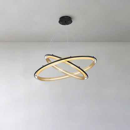 Acrylic LED Round Pendant light Chandelier