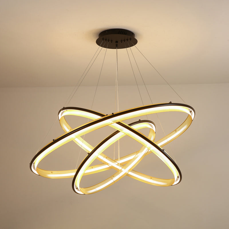 Acrylic LED Round Pendant light Chandelier