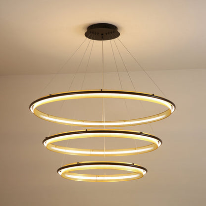 Acrylic LED Round Pendant light Chandelier