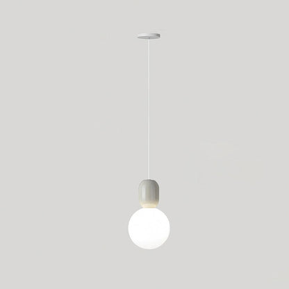 Acrylic Two Ball Hanging light Pendant Light