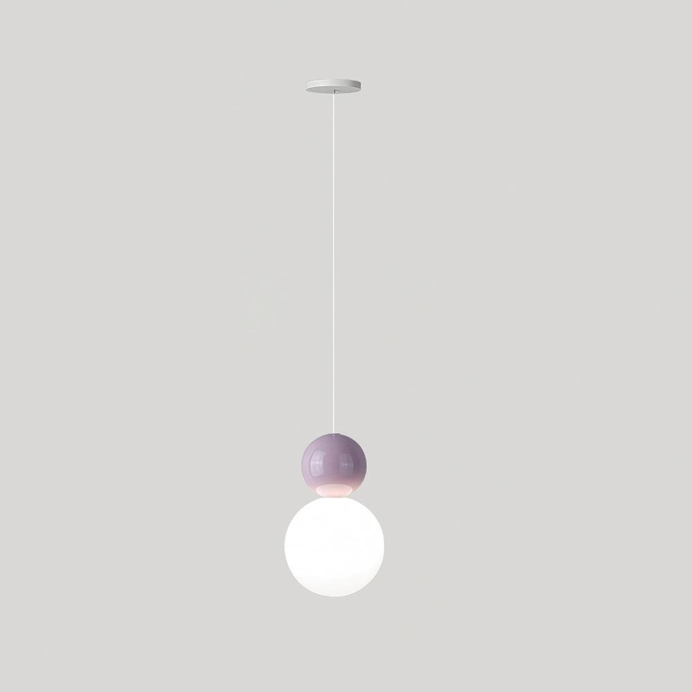 Acrylic Two Ball Hanging light Pendant Light