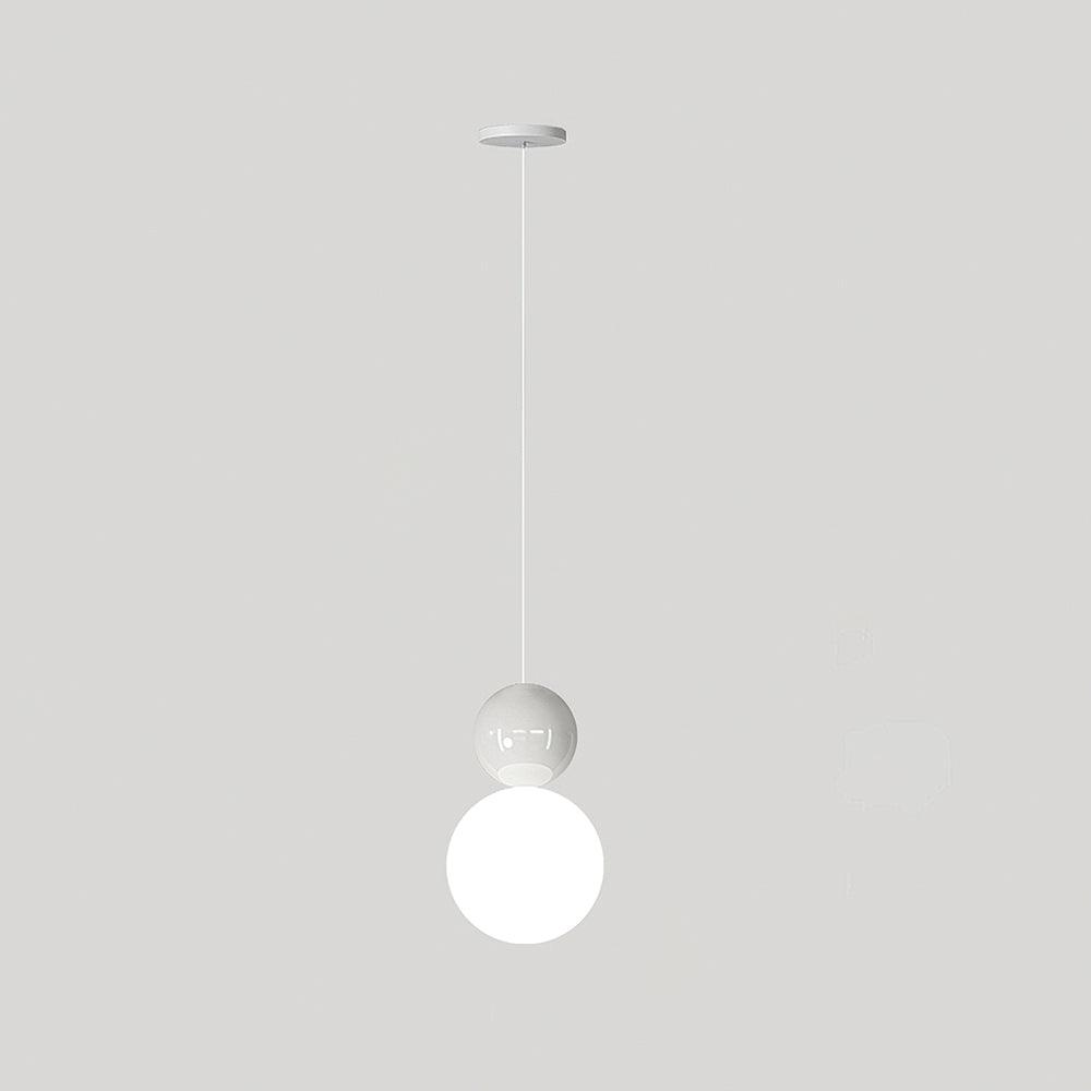 Acrylic Two Ball Hanging light Pendant Light