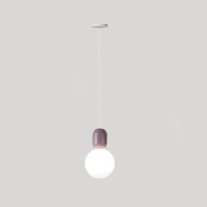 Acrylic Two Ball Hanging light Pendant Light