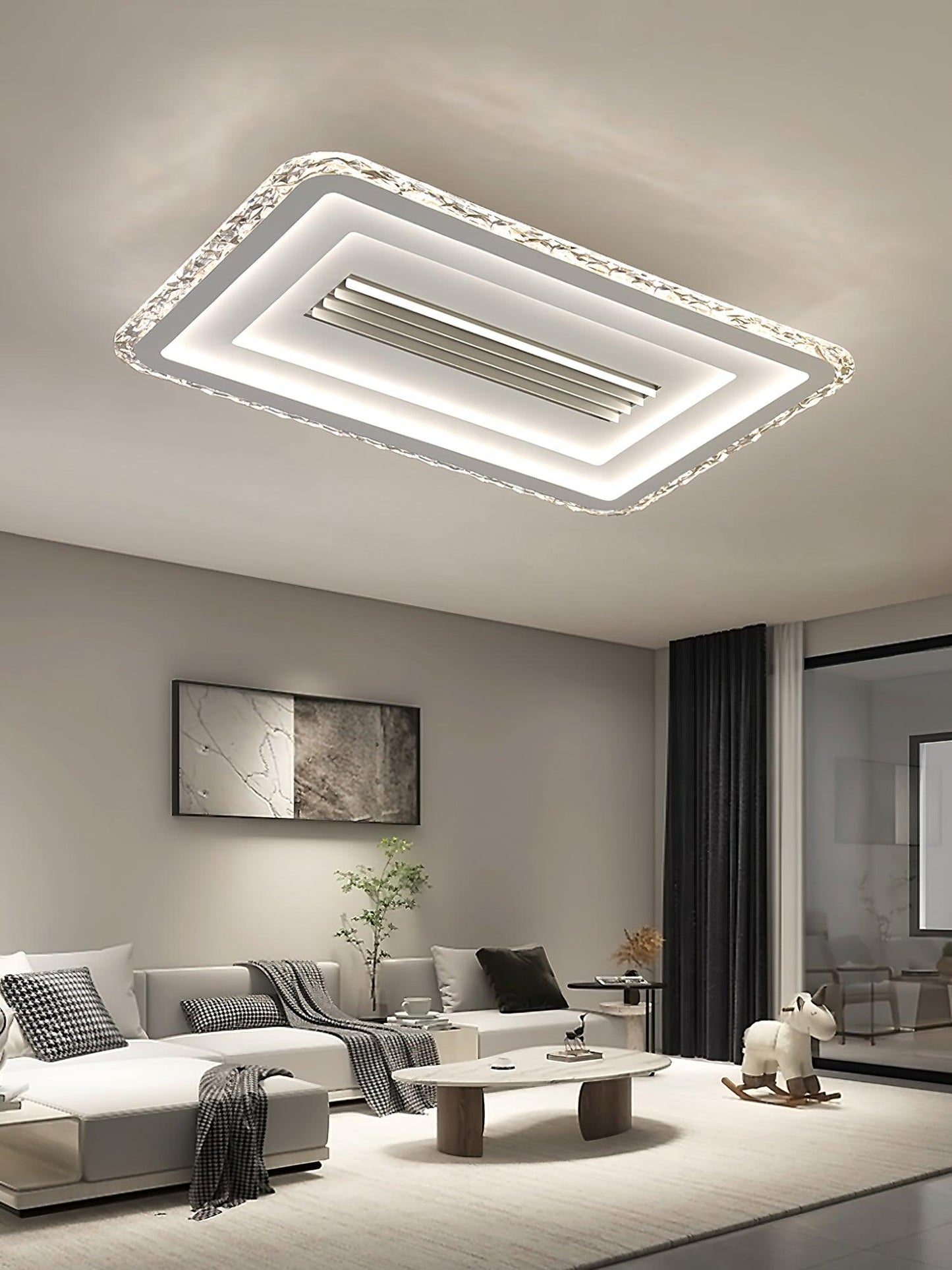 Acrylic Ultrathin Rectangle Ceiling light Ceiling Lamp