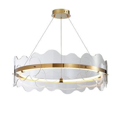 Acrylic Wave Ceiling fixture Chandelier