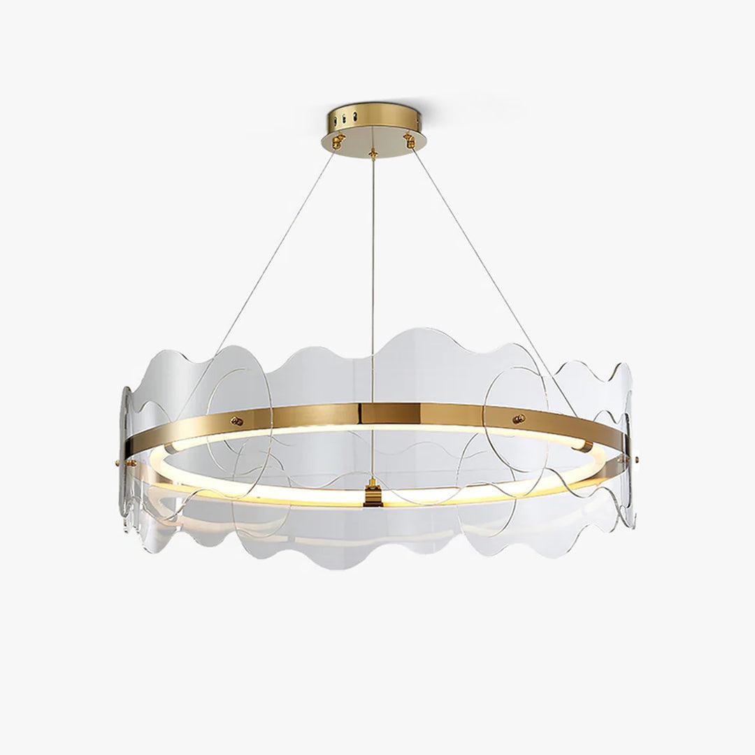 Acrylic Wave Ceiling fixture Chandelier