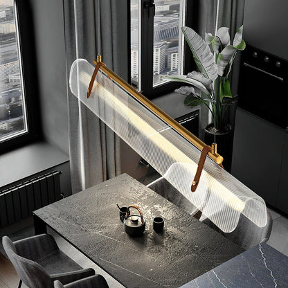 Acrylic Linear Pendant light Chandelier