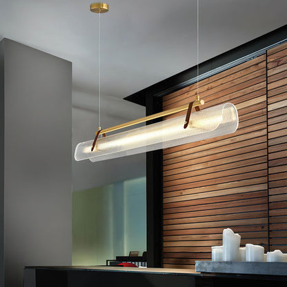 Acrylic Linear Pendant light Chandelier