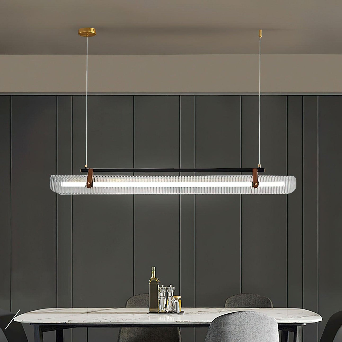 Acrylic Linear Pendant light Chandelier