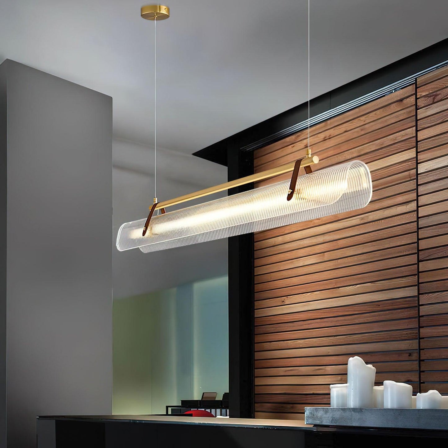 Acrylic Linear Pendant light Chandelier