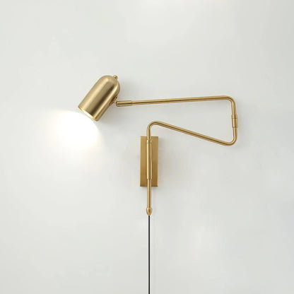 Adjustable Arm Plug In Wall-mounted light Wall Lamp