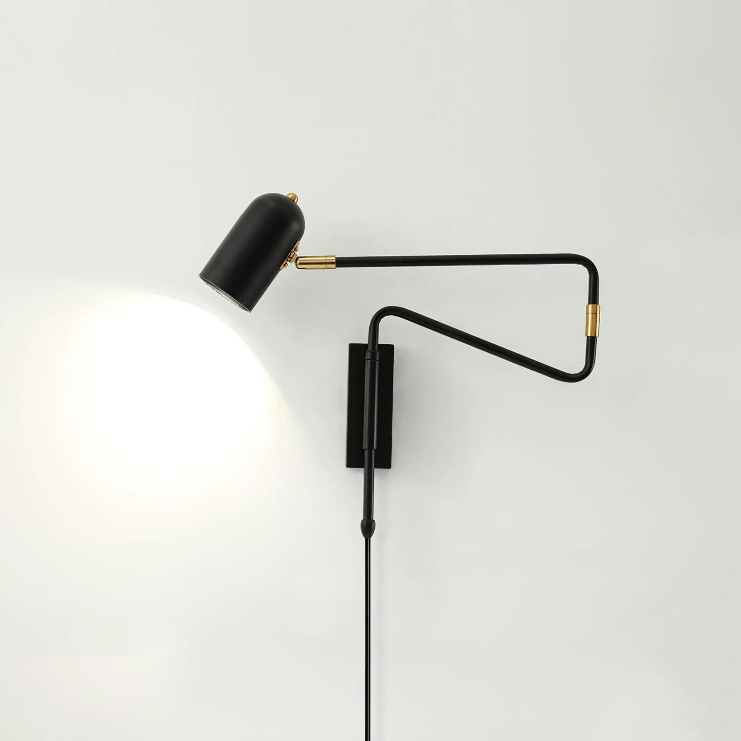 Adjustable Arm Plug In Wall-mounted light Wall Lamp