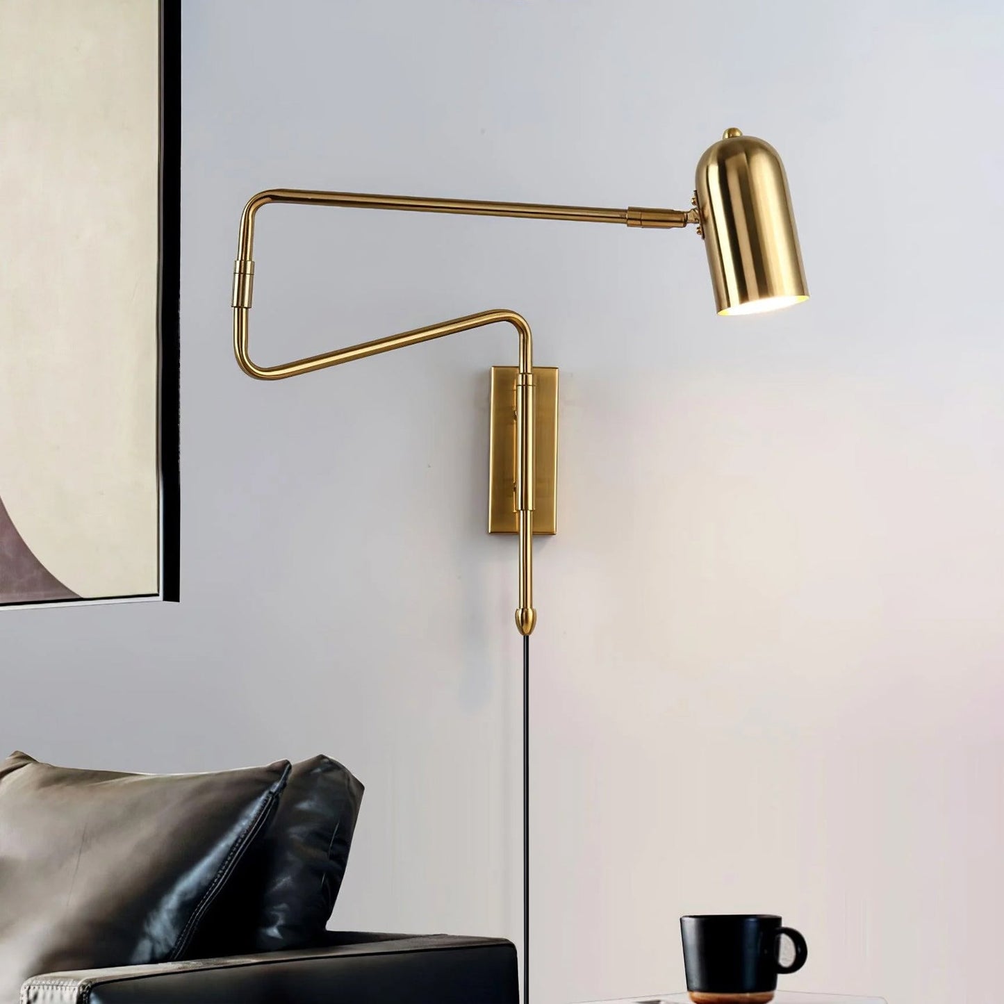 Adjustable Arm Plug In Wall-mounted light Wall Lamp