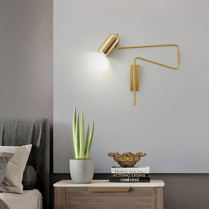 Adjustable Arm Plug In Wall-mounted light Wall Lamp