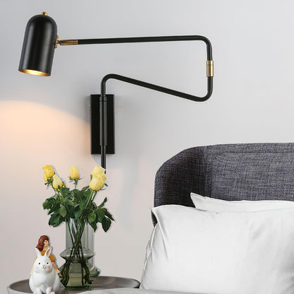 Adjustable Arm Plug In Wall-mounted light Wall Lamp