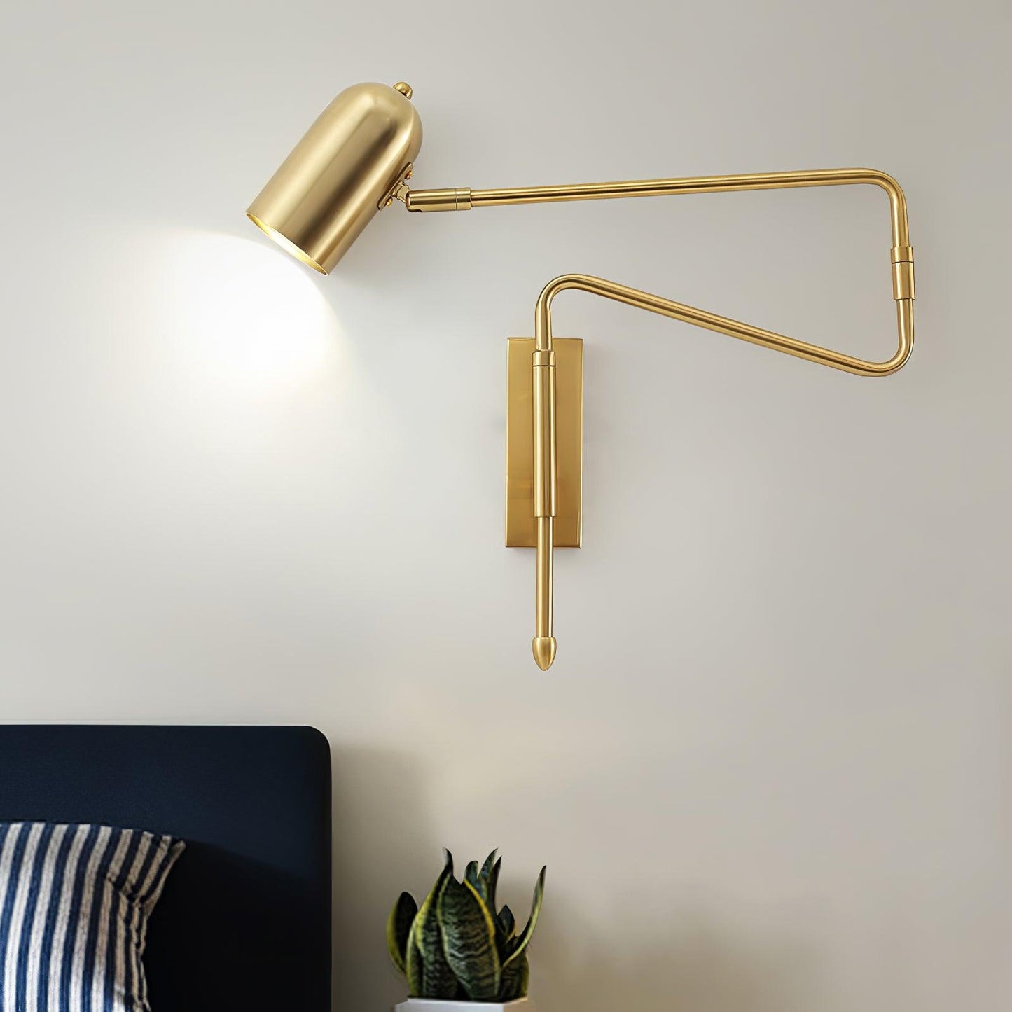 Adjustable Arm Plug In Wall-mounted light Wall Lamp