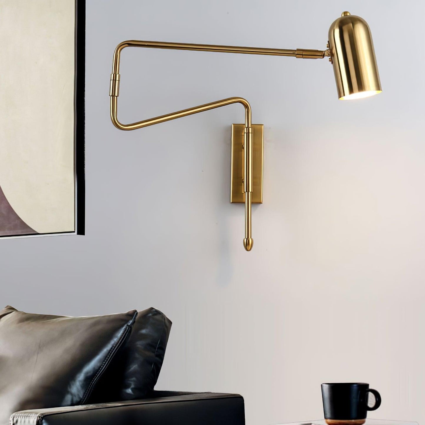 Adjustable Arm Plug In Wall-mounted light Wall Lamp