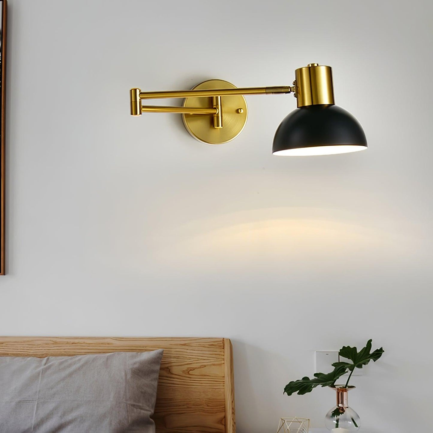 Adjustable Arm Plug In Wall-mounted light Wall Lamp