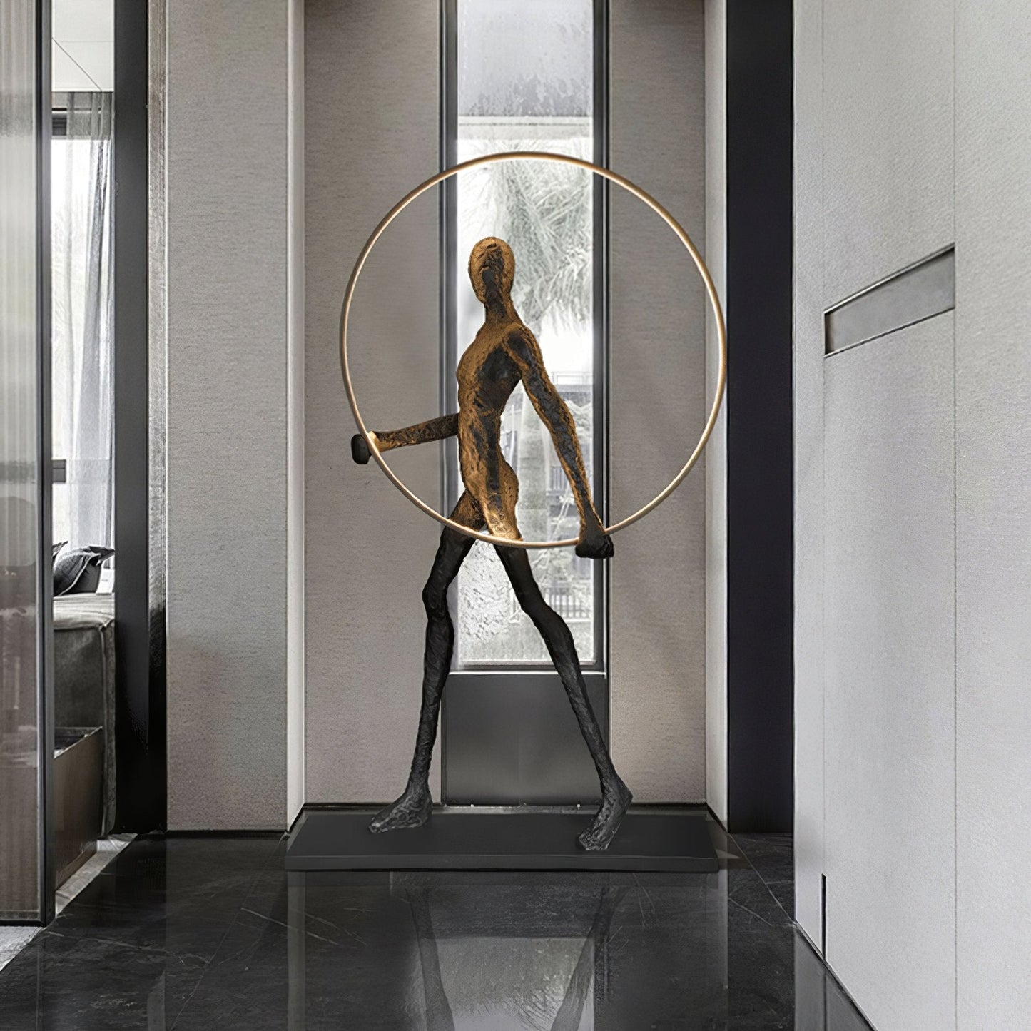 Aeon Sculpture Tall Lamp Floor Lamp