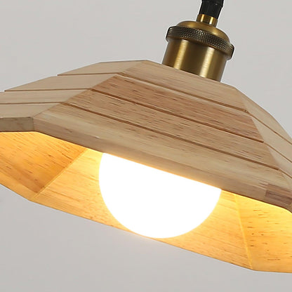 Aeyee Wood Ceiling light fitting Pendant Light