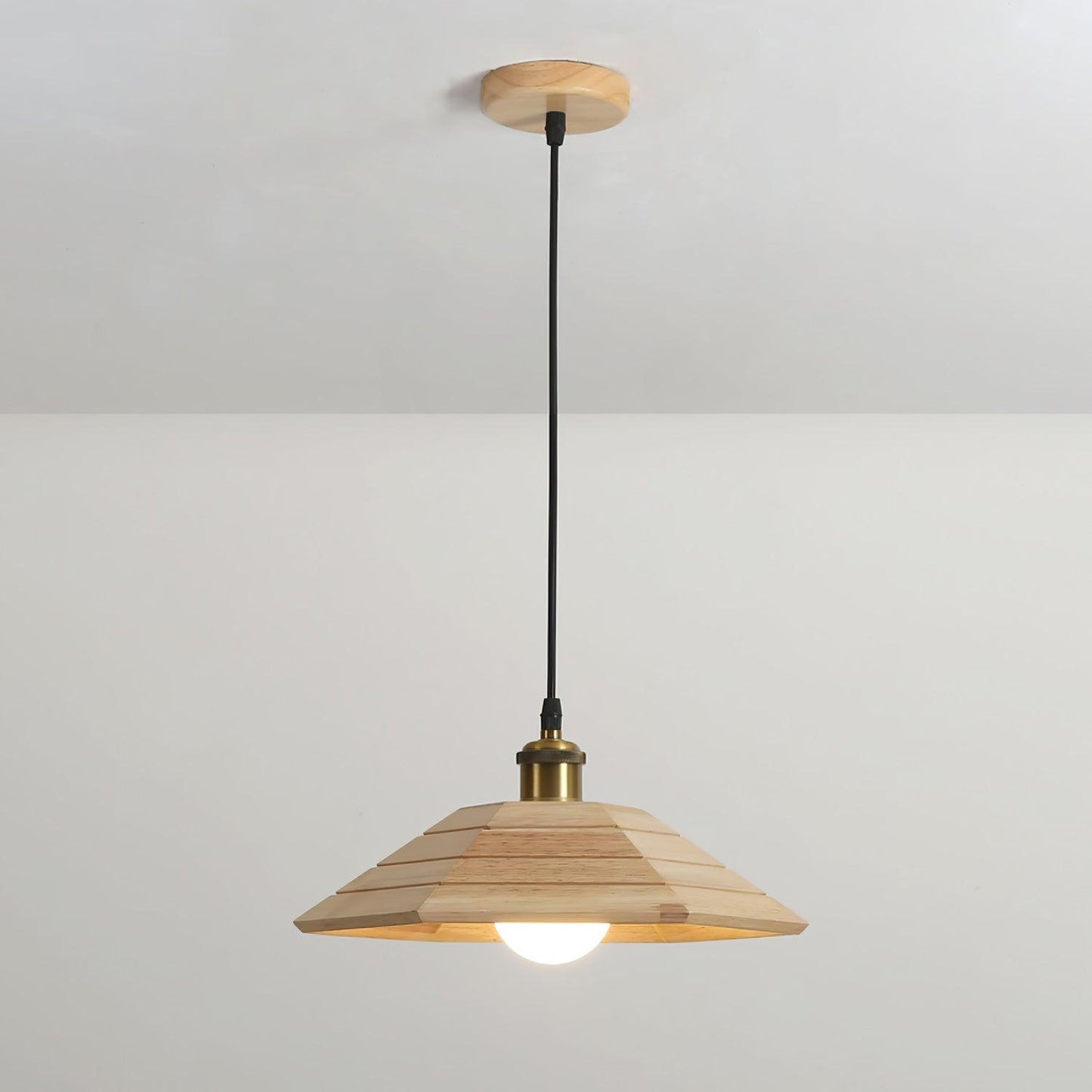 Aeyee Wood Ceiling light fitting Pendant Light