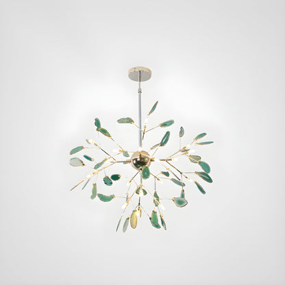 Agate Flake Crown Chandelier