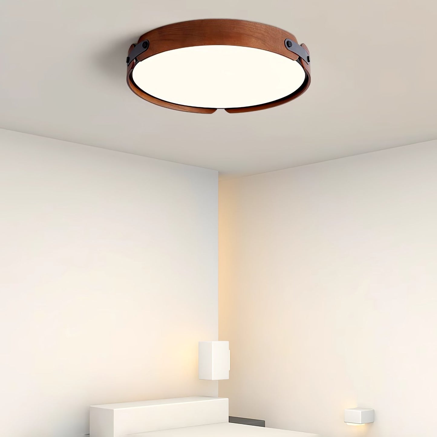 Aiwen Wood Ceiling-mounted light Ceiling Light