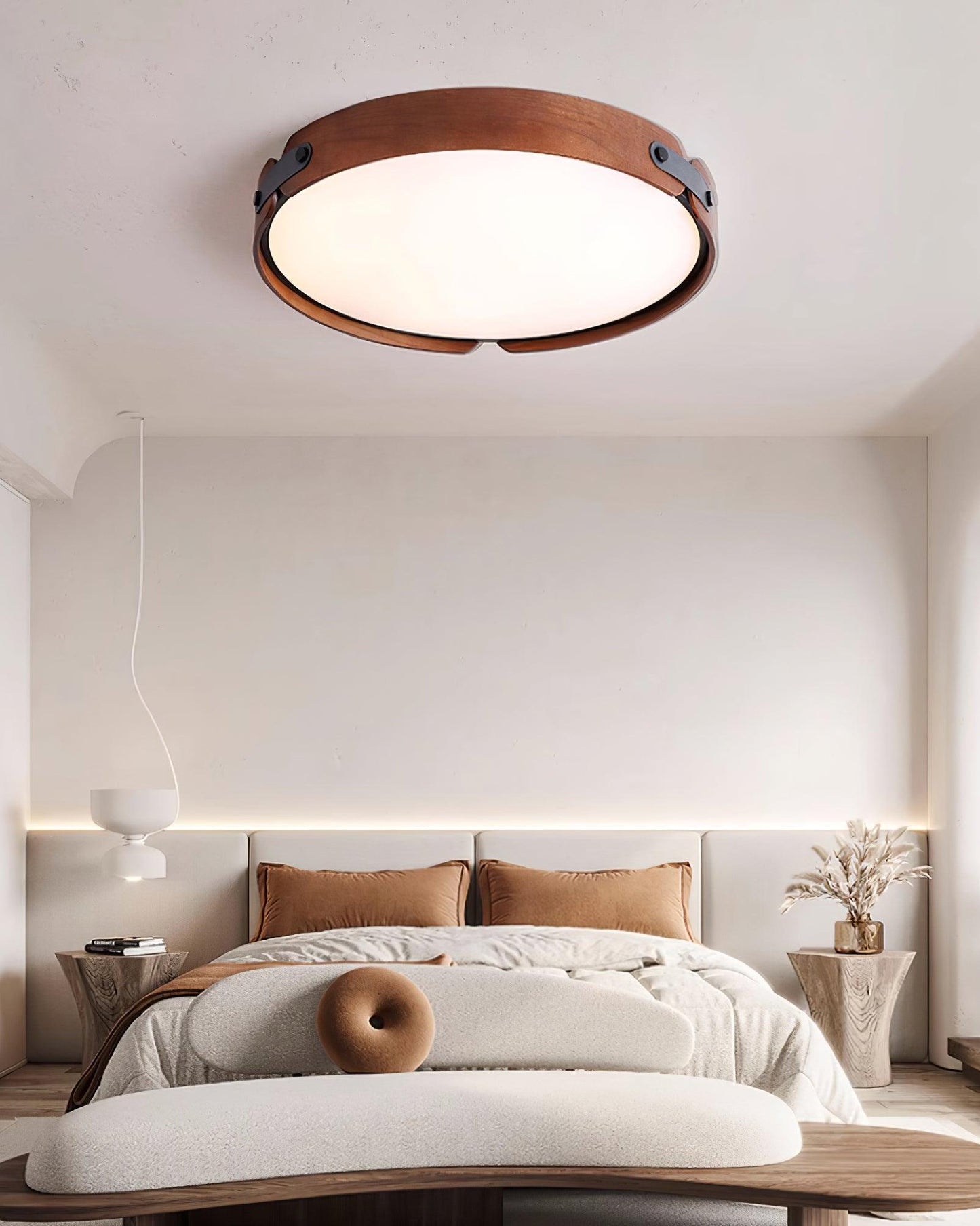 Aiwen Wood Ceiling-mounted light Ceiling Light