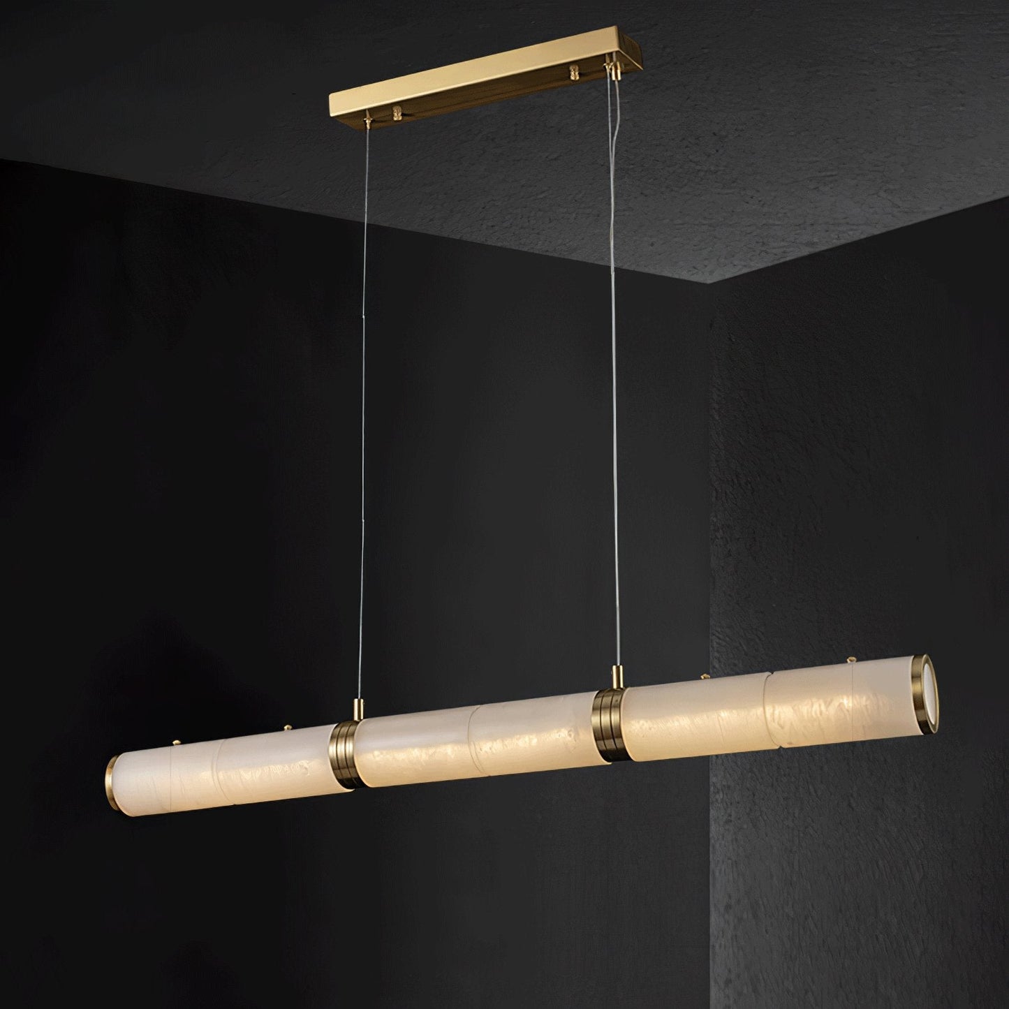 Alabaster Beam Hanging light Pendant Light