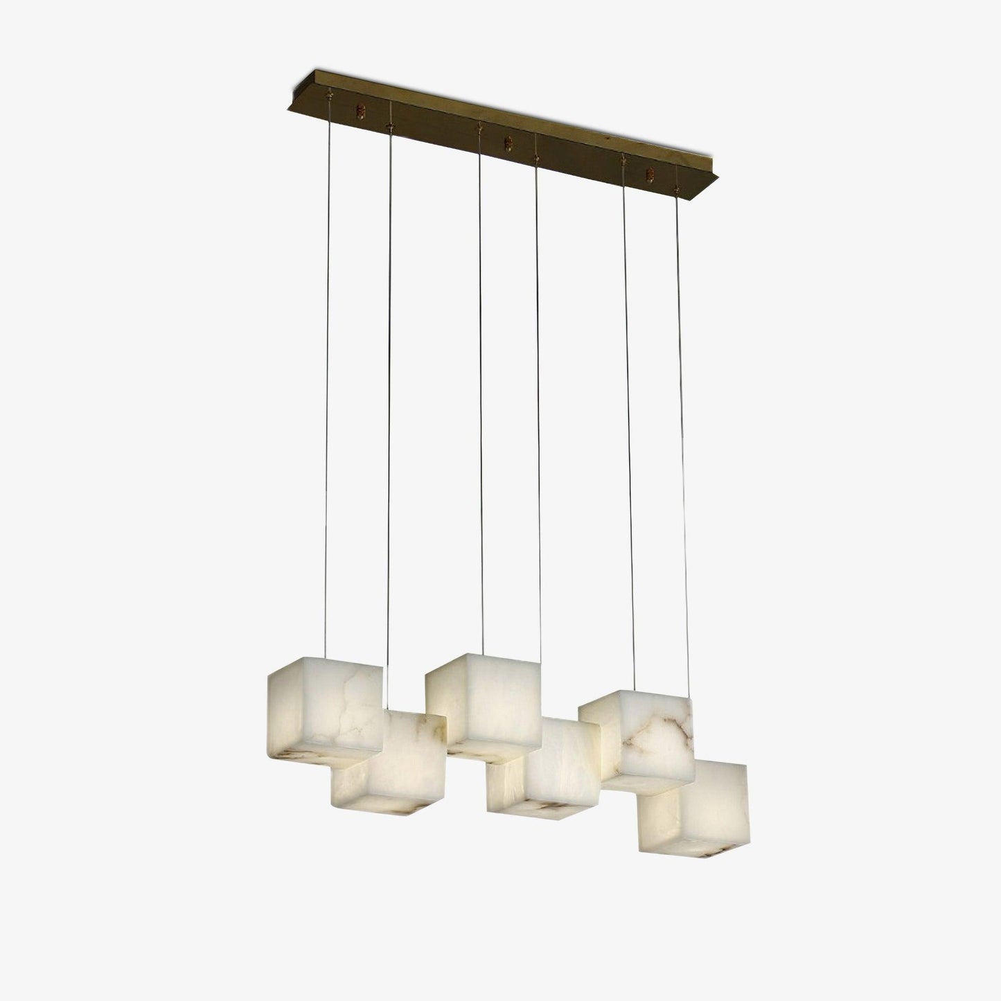 Alabaster Box Houselight Pendant Light