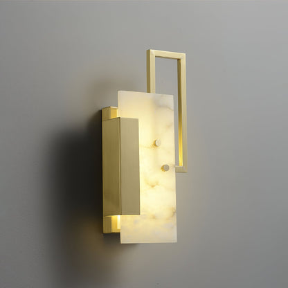 Althea Alabaster Wall sconce Wall Sconce