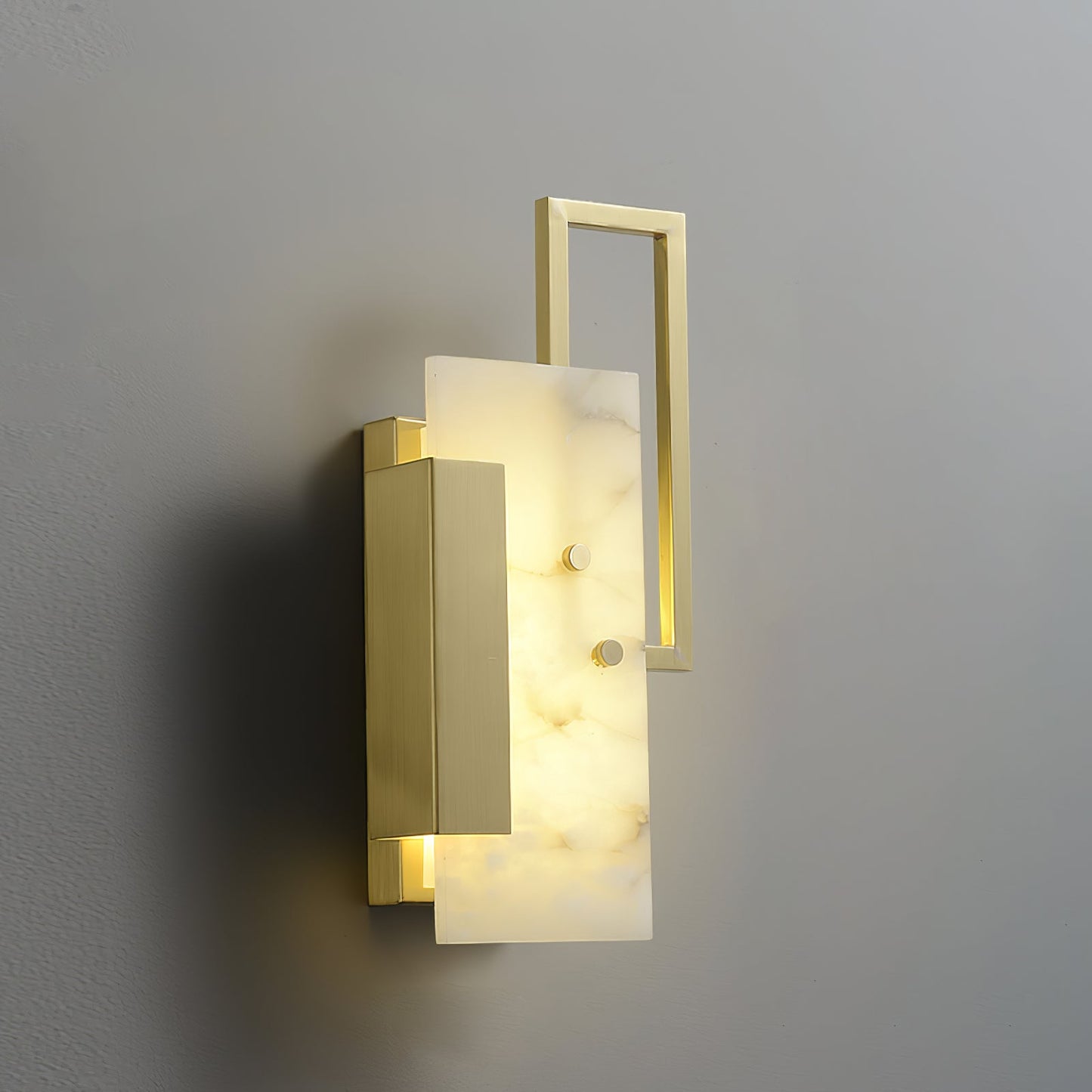 Althea Alabaster Wall sconce Wall Sconce