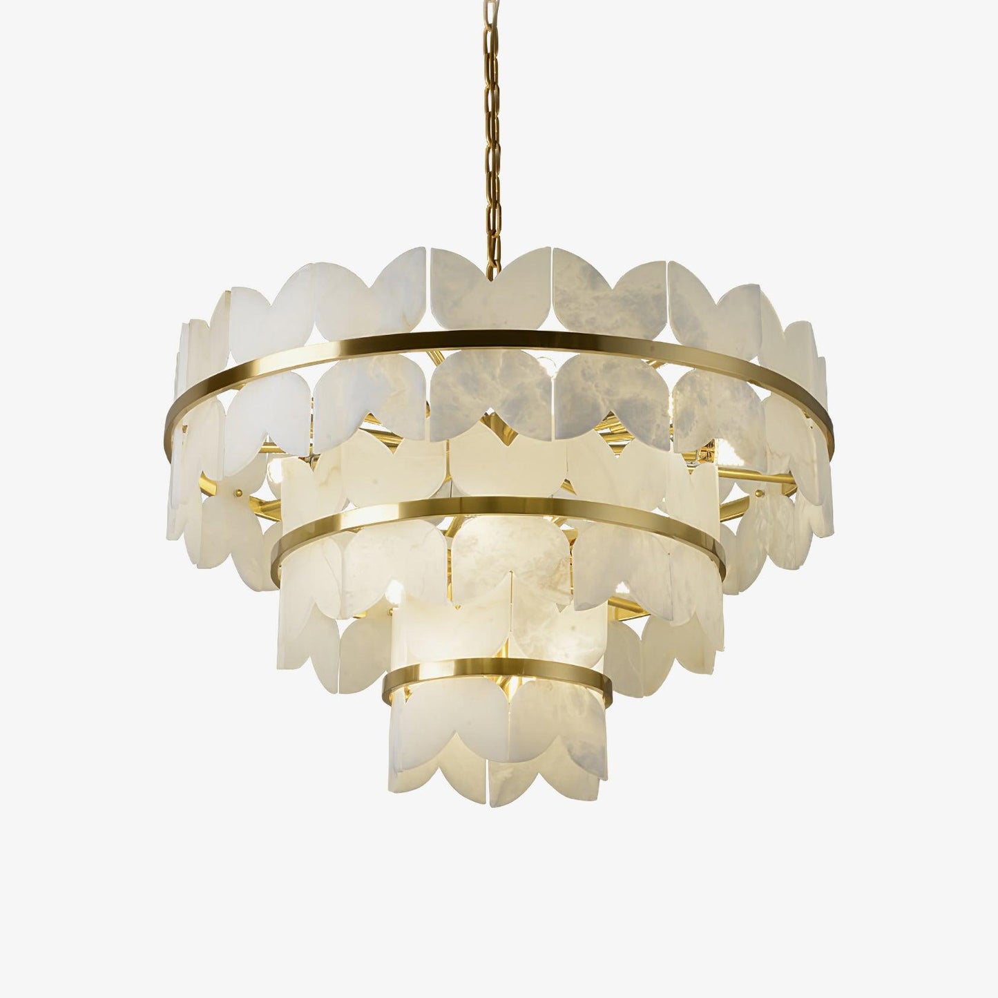 Alabaster Cloudscape Ceiling fixture Chandelier