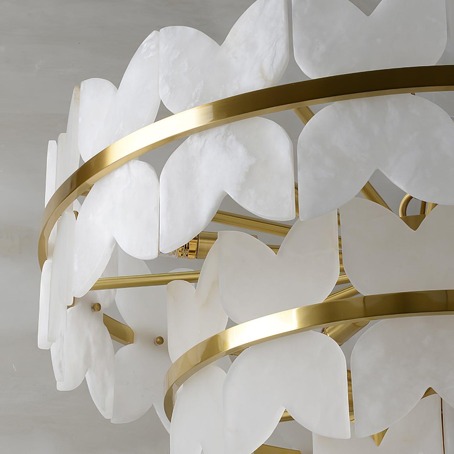 Alabaster Cloudscape Ceiling fixture Chandelier