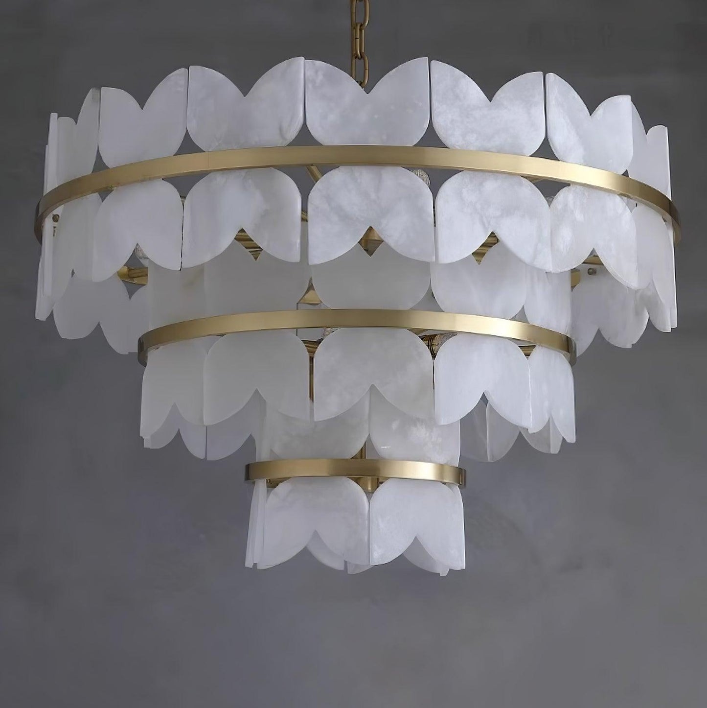 Alabaster Cloudscape Ceiling fixture Chandelier