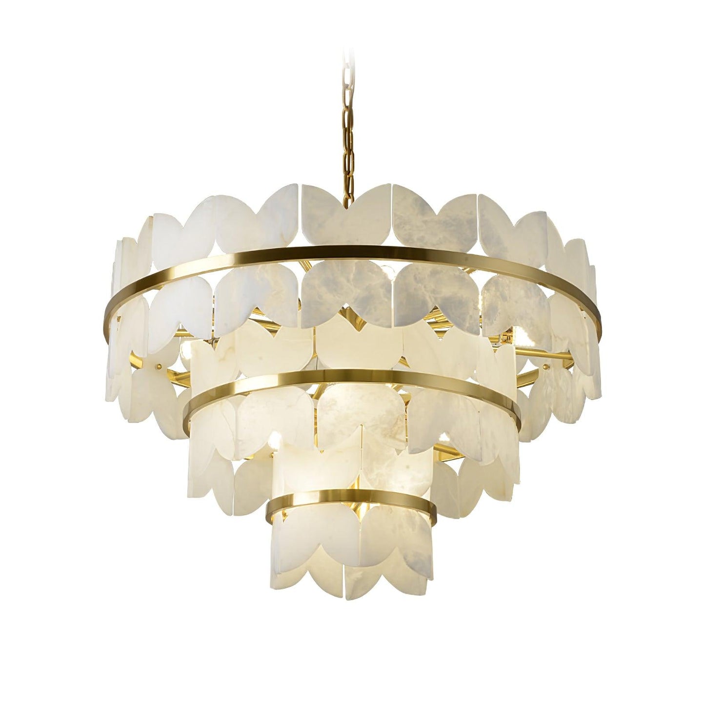 Alabaster Cloudscape Ceiling fixture Chandelier