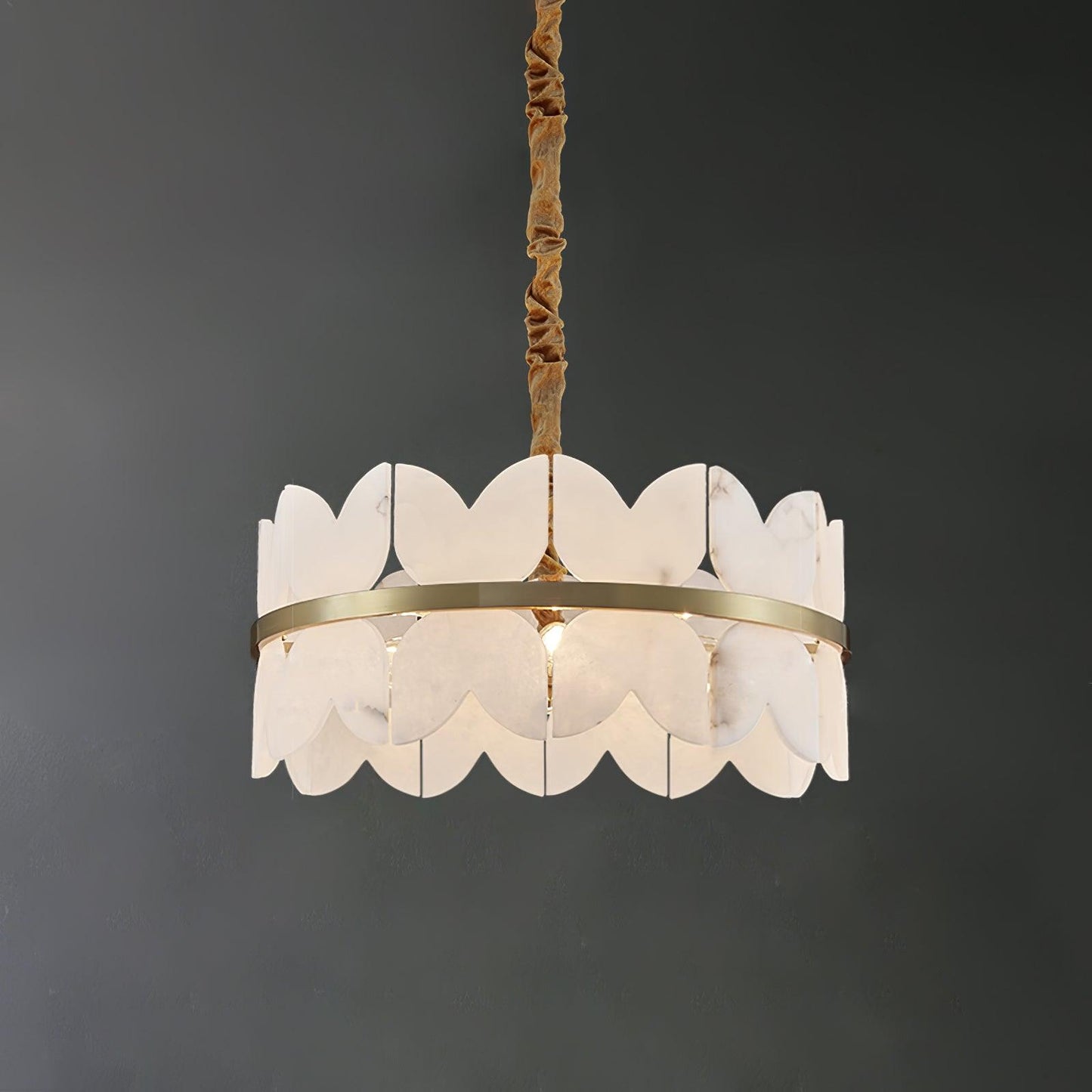 Alabaster Cloudscape Ceiling fixture Chandelier